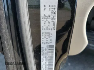 2013 Dodge Grand Caravan Crew with VIN 2C4RDGDG8DR741455, listed as a Copart auction lot 54420055 with 93,391 mi miles and Non Repairable. Bid and sale history available at DreamBid. Image 12.
