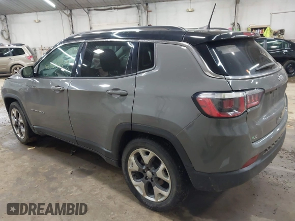 2020 Jeep Compass Limited z VIN 3C4NJCCB9LT108111, wystawiony jako IAAI lot #42369664 z przebiegiem 83 355 mil mil oraz . Historia ofert i sprzedaży dostępna na DreamBid. Obrazek 3.