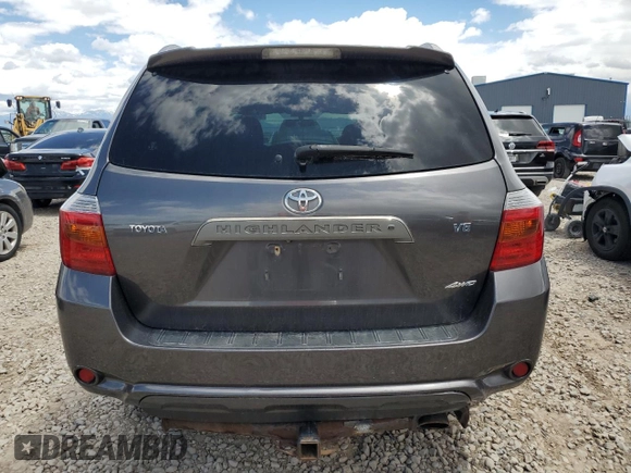 2008 Toyota Highlander Sport z VIN JTEES43A582078863, wystawiony jako Copart lot #56953955 z przebiegiem 188 981 mil mil oraz Czysty tytuł • Clean title. Historia ofert i sprzedaży dostępna na DreamBid. Obrazek 6.
