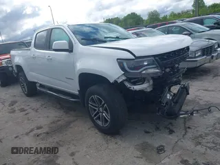2019 Chevrolet Colorado 4WD Work Truck with VIN 1GCGTBEN3K1304166, listed as a IAAI auction lot 42315426 with 95,908 mi miles and . Bid and sale history available at DreamBid. Image 1.