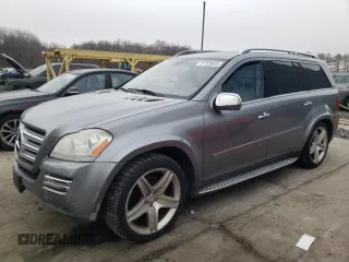 2010 Mercedes-Benz GL-Class GL 550 with VIN 4JGBF8GEXAA618215, listed as a Copart auction lot 87529635 with 156,347 mi miles and Clean Title. Bid and sale history available at carsss.com. Image 1.