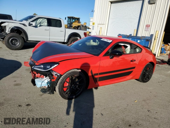 2024 Toyota 86 TRUENO Edition with VIN JF1ZNBM15R9750712, listed as a Copart auction lot 83219424 with 979 mi miles and Salvage Title. Bid and sale history available at DreamBid. Image 1.