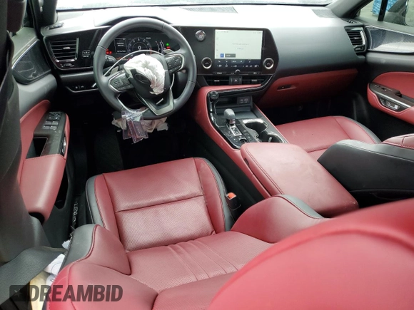 2024 Lexus NX 250 with VIN 2T2ADCAZ9RC012170, listed as a Copart auction lot 54069385 with 19,400 mi miles and Salvage title. Bid and sale history available at DreamBid. Image 8.