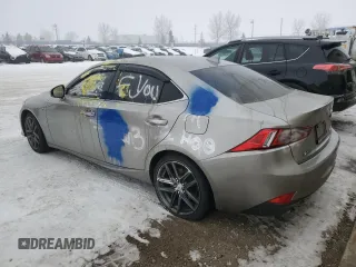 2015 Lexus IS 250 with VIN JTHCF1D28F5015935, listed as a Copart auction lot 83151654 with 147,964 mi miles and Salvage title. Bid and sale history available at DreamBid. Image 2.