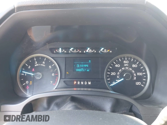 2020 Ford F-150 XL with VIN 1FTFW1E58LKE46828, listed as a IAAI auction lot 42692281 with 180,823 mi miles and . Bid and sale history available at DreamBid. Image 7.