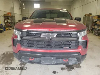 2022 Chevrolet Silverado 1500 LT Trail Boss with VIN 3GCUDFELXNG604797, listed as a Copart auction lot 87466664 with 36,182 mi miles and Salvage Title. Bid and sale history available at DreamBid. Image 5.