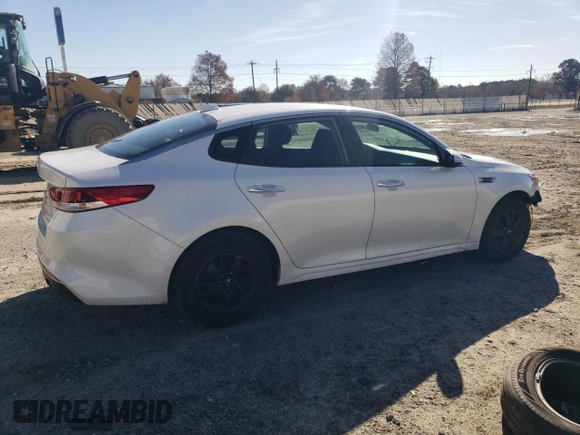 2017 Kia Optima LX with VIN KNAGT4L39H5146413, listed as a Copart auction lot 80385494 with 50,668 mi miles and Salvage Title. Bid and sale history available at DreamBid. Image 3.