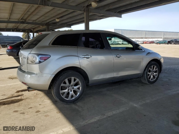 2009 Mazda CX-7 Grand Touring with VIN JM3ER29L990226899, listed as a Copart auction lot 50071505 with 167,124 mi miles and Salvage Title. Bid and sale history available at carsss.com. Image 3.