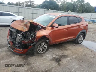 2016 Hyundai Tucson Eco with VIN KM8J33A22GU031102, listed as a Copart auction lot 79863014 with 134,796 mi miles and Salvage Title. Bid and sale history available at carsss.com. Image 1.