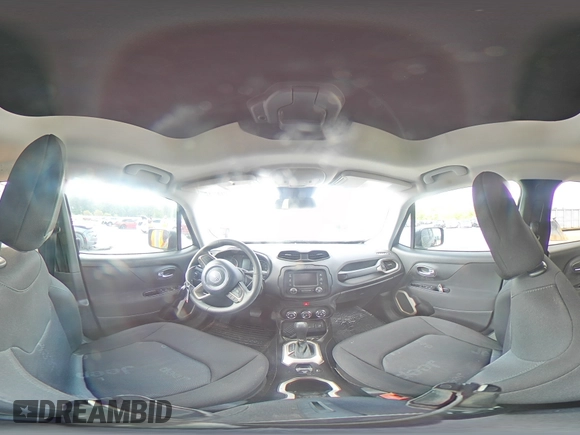 2017 Jeep Renegade Sport with VIN ZACCJAAB4HPF58195, listed as a Copart auction lot 52794245 with 94,194 mi miles and Salvage title. Bid and sale history available at DreamBid. Image 12.