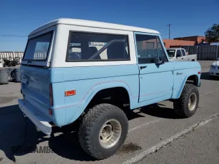 1976 Ford Bronco z VIN U15GLB56086, wystawiony jako Copart lot #74910244 z przebiegiem Nie podano mil oraz Czysty tytuł • Clean title. Historia ofert i sprzedaży dostępna na DreamBid. Obrazek 4.