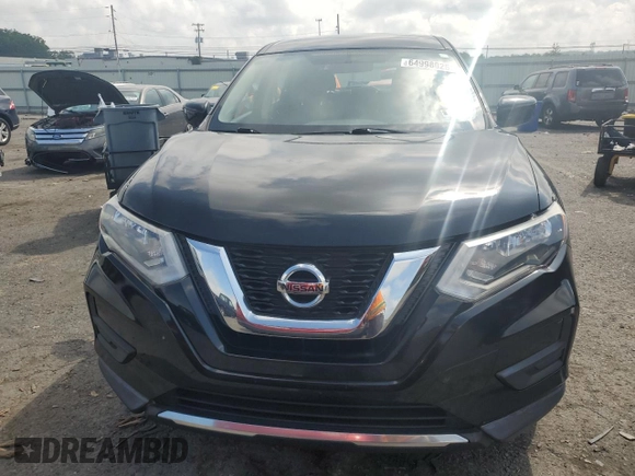 2017 Nissan Rogue S with VIN KNMAT2MV9HP537904, listed as a Copart auction lot 64998025 with 97,916 mi miles and Salvage title. Bid and sale history available at DreamBid. Image 5.