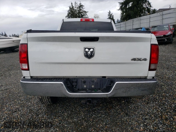 2018 Ram 1500 Express with VIN 1C6RR7FG2JS167726, listed as a Copart auction lot 51277085 with 156,195 mi miles and Salvage title. Bid and sale history available at DreamBid. Image 6.