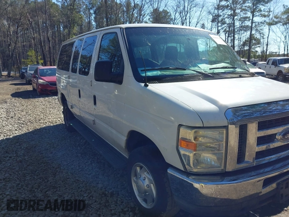 2011 Ford Econoline Passenger XL with VIN 1FBNE3BL8BDA78431, listed as a IAAI auction lot 41604795 with 179,493 mi miles. Bid and sale history available at carsss.com. Image 1.