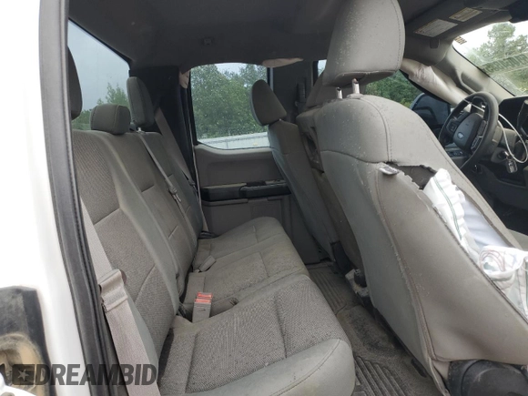 2019 Ford F-250 XL with VIN 1FT7X2B68KEG46187, listed as a Copart auction lot 55454535 with 91,641 mi miles and Salvage Title. Bid and sale history available at DreamBid. Image 11.