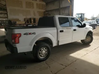 2017 Ford F-150 XL with VIN 1FTEW1EF9HKE40693, listed as a Copart auction lot 62956035 with 187,621 mi miles and Clean title. Bid and sale history available at DreamBid. Image 3.