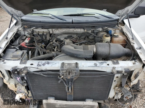 2008 Ford F-150 XL with VIN 1FTRF12WX8KB87907, listed as a Copart auction lot 46143165 with 210,446 mi miles and Salvage Title. Bid and sale history available at carsss.com. Image 11.