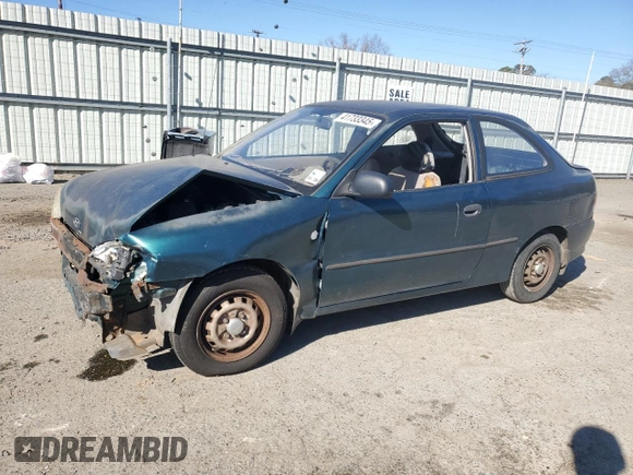 1999 Hyundai Accent z VIN KMHVD14N4XU456698, wystawiony jako Copart lot #41733345 z przebiegiem 197 574 mil mil oraz Szkody całkowita. Historia ofert i sprzedaży dostępna na DreamBid. Obrazek 1.
