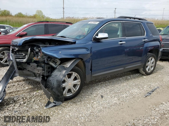 2017 GMC Terrain SLE z VIN 2GKALNEK2H6202610, wystawiony jako Copart lot #56238465 z przebiegiem 54 706 mil mil oraz Szkoda całkowita • Salvage title. Historia ofert i sprzedaży dostępna na DreamBid. Obrazek 1.