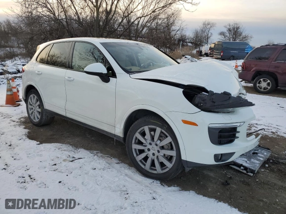 2017 Porsche Cayenne with VIN WP1AA2A21HKA83191, listed as a Copart auction lot 89311075 with 0 mi miles and Salvage Title. Bid and sale history available at carsss.com. Image 4.