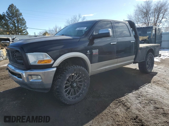 2010 Dodge Ram 2500 ST with VIN 3D7UT2CL2AG143206, listed as a Copart auction lot 87684455 with 209,826 mi miles and Salvage Title. Bid and sale history available at carsss.com. Image 1.