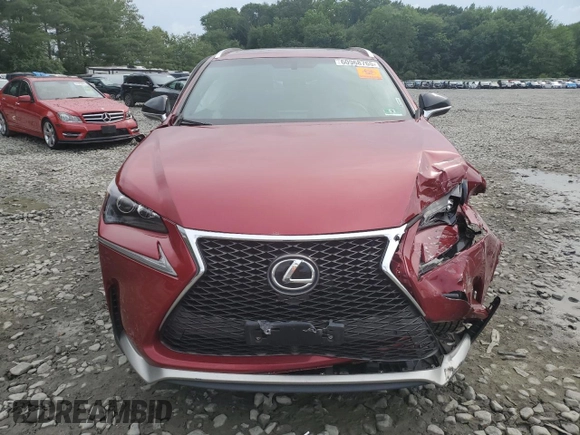 2016 Lexus NX 200t z VIN JTJBARBZ7G2062965, wystawiony jako Copart lot #60968765 z przebiegiem 69 961 mil mil oraz Szkoda całkowita • Salvage title. Historia ofert i sprzedaży dostępna na DreamBid. Obrazek 5.