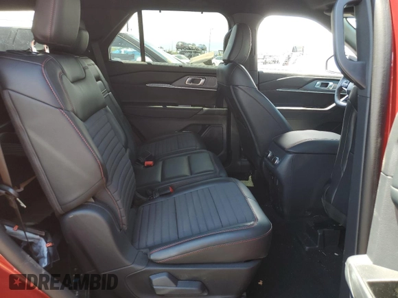 2025 Ford Explorer ST-Line with VIN 1FMUK7KH9SGA40462, listed as a Copart auction lot 54848405 with 8,111 mi miles and Salvage title. Bid and sale history available at DreamBid. Image 11.