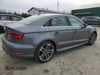 2018 Audi A3 Sedan Premium Plus with VIN WAUJ8GFF5J1041167, listed as a Copart auction lot 49237444 with 75,426 mi miles and Salvage Title. Bid and sale history available at carsss.com. Image 3.