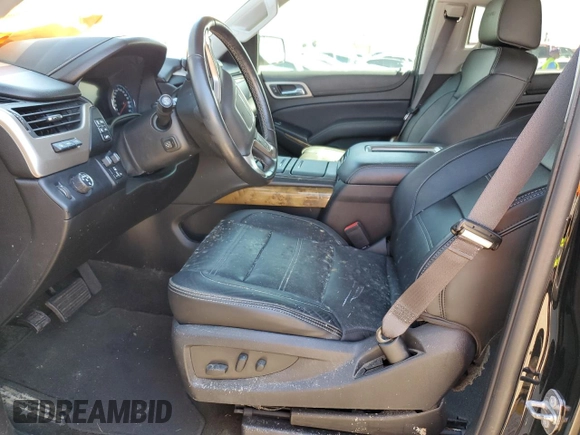 2017 GMC Yukon Denali with VIN 1GKS1CKJ8HR309594, listed as a Copart auction lot 73943684 with 0 mi miles and Salvage Title. Bid and sale history available at carsss.com. Image 7.