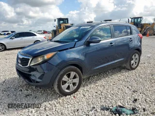 2013 Kia Sportage LX with VIN KNDPB3A22D7371670, listed as a Copart auction lot 62552995 with 173,443 mi miles and Salvage title. Bid and sale history available at DreamBid. Image 1.