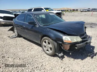 2002 Acura TL Type S w/Navigation with VIN 19UUA56922A043187, listed as a Copart auction lot 66700664 with 0 mi miles and Salvage Title. Bid and sale history available at carsss.com. Image 4.