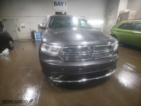 2015 Dodge Durango Citadel with VIN 1C4RDJEG9FC715745, listed as a Copart auction lot 45714815 with 180,863 mi miles and Salvage Title. Bid and sale history available at carsss.com. Image 14.