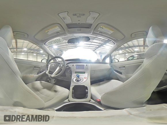 2012 Toyota Prius One with VIN JTDKN3DU1C5470313, listed as a Copart auction lot 55340305 with 106,776 mi miles and Salvage Title. Bid and sale history available at DreamBid. Image 15.