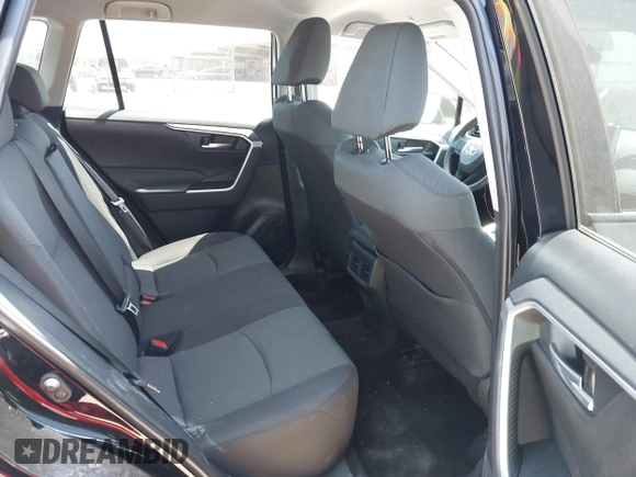 2025 Toyota RAV4 XLE with VIN 2T3W1RFV9SW373129, listed as a IAAI auction lot 42004132 with 5,935 mi miles. Bid and sale history available at carsss.com. Image 8.