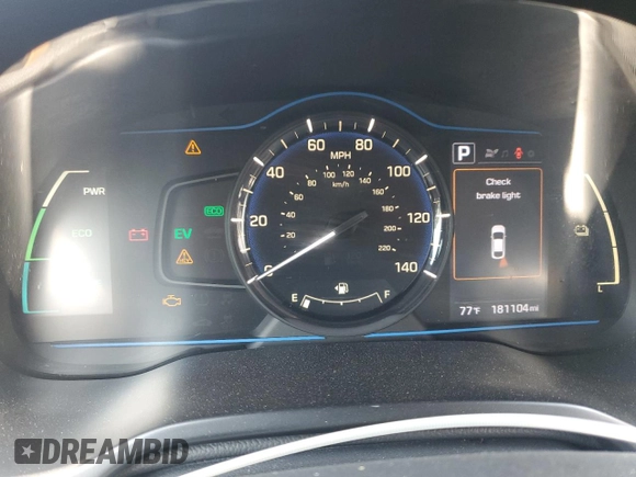 2019 Hyundai Ioniq Blue z VIN KMHC65LC5KU179139, wystawiony jako Copart lot #60425655 z przebiegiem 181 104 mil mil oraz Czysty tytuł • Clean title. Historia ofert i sprzedaży dostępna na DreamBid. Obrazek 9.