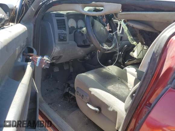 2007 Dodge 3500 SLT with VIN 3D7MX48A17G791667, listed as a Copart auction lot 59954314 with Not provided miles and Salvage title. Bid and sale history available at DreamBid. Image 8.