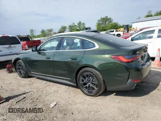 2024 BMW i4 xDrive40 with VIN WBY83FB09RFS98101, listed as a Copart auction lot 54345574 with 209 mi miles and Salvage Title. Bid and sale history available at carsss.com. Image 2.