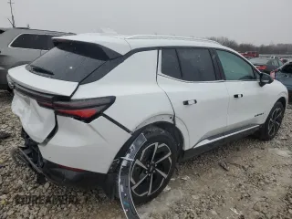 2024 Chevrolet Equinox EV LT z VIN 3GN7DLRP6RS260243, wystawiony jako Copart lot #85561804 z przebiegiem 2 458 mil mil oraz Szkoda całkowita • Salvage title. Historia ofert i sprzedaży dostępna na DreamBid. Obrazek 3.