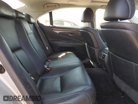 2014 Lexus LS 460 with VIN JTHCL5EF8E5022156, listed as a Copart auction lot 56633035 with 123,562 mi miles and Salvage title. Bid and sale history available at DreamBid. Image 10.