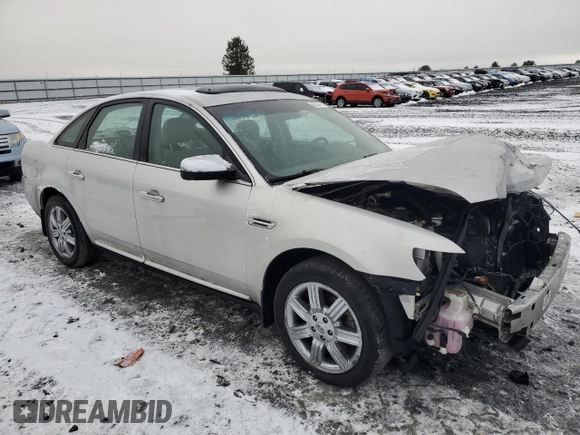 2008 Ford Taurus Limited with VIN 1FAHP28W38G165083, listed as a Copart auction lot 88058475 with 161,973 mi miles and Salvage Title. Bid and sale history available at carsss.com. Image 4.