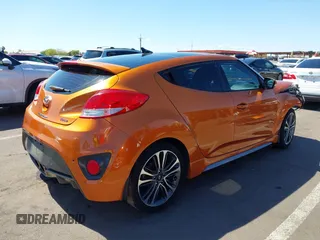 2016 Hyundai Veloster Turbo with VIN KMHTC6AE6GU258636, listed as a IAAI auction lot 42228564 with 92,058 mi miles and . Bid and sale history available at DreamBid. Image 4.