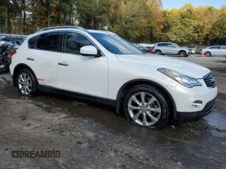 2011 Infiniti EX Journey with VIN JN1AJ0HP0BM802081, listed as a Copart auction lot 78352024 with 182,131 mi miles and Salvage Title. Bid and sale history available at DreamBid. Image 4.