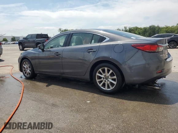 2015 Mazda 6 i Sport with VIN JM1GJ1U59F1219422, listed as a Copart auction lot 54201285 with 202,686 mi miles and Salvage Title. Bid and sale history available at DreamBid. Image 2.