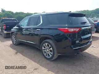2019 Chevrolet Traverse Premier with VIN 1GNEVKKW1KJ282531, listed as a IAAI auction lot 42408361 with 95,464 mi miles and . Bid and sale history available at DreamBid. Image 3.