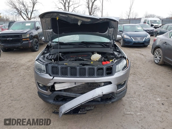 2020 Jeep Compass Latitude with VIN 3C4NJDBB5LT229144, listed as a IAAI auction lot 41448885 with 53,534 mi miles and . Bid and sale history available at DreamBid. Image 6.