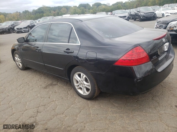 2006 Honda Accord Sdn LX SE with VIN 1HGCM563X6A021152, listed as a Copart auction lot 71954564 with 157,243 mi miles and Salvage Title. Bid and sale history available at carsss.com. Image 2.