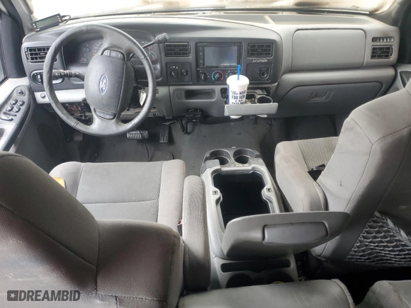 2005 Ford Excursion Special Serv with VIN 1FMSU41P95EB36746, listed as a Copart auction lot 72169954 with NaN miles and Salvage Title. Bid and sale history available at carsss.com. Image 8.