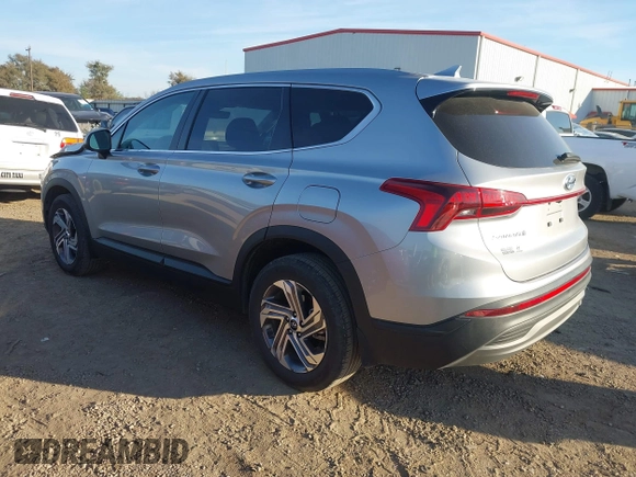 2023 Hyundai Santa Fe SE with VIN 5NMS14AJ9PH613863, listed as a IAAI auction lot 40876192 with 31,743 mi miles. Bid and sale history available at carsss.com. Image 3.