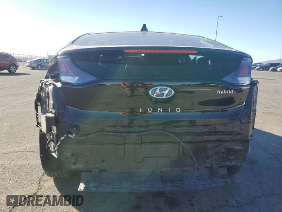 2020 Hyundai Ioniq Limited with VIN KMHC05LC6LU193781, listed as a Copart auction lot 42293975 with 71,639 mi miles and Salvage Title. Bid and sale history available at DreamBid. Image 6.