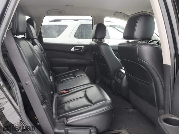 2017 Nissan Pathfinder S with VIN 5N1DR2MMXHC690751, listed as a Copart auction lot 85659354 with 278,727 mi miles and Salvage Title. Bid and sale history available at carsss.com. Image 11.